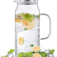 2 liter glass pitcher